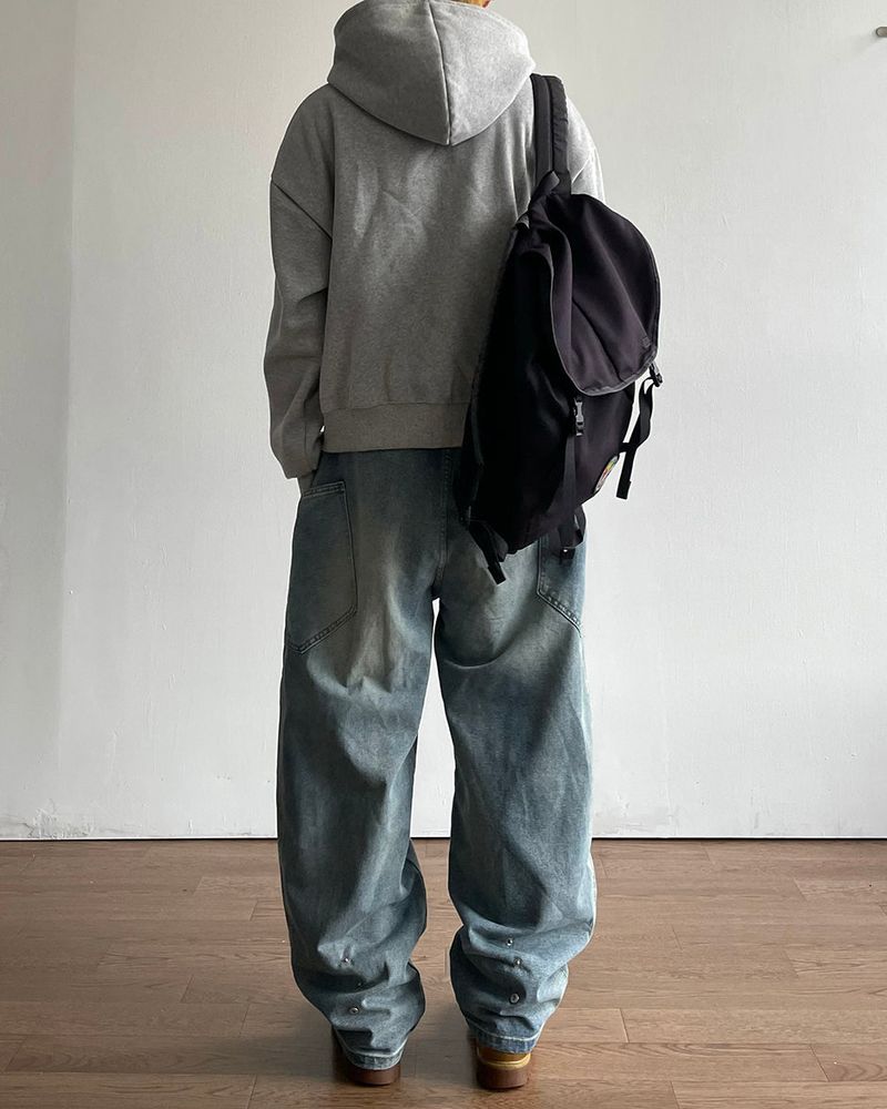 Scope Cropped Fleece Hoodie Zip-up