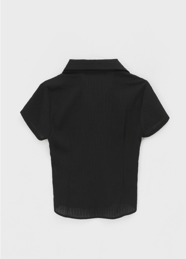 [MADE] Elsop Burton Pleats Blouse (Short-Sleeved ver.)