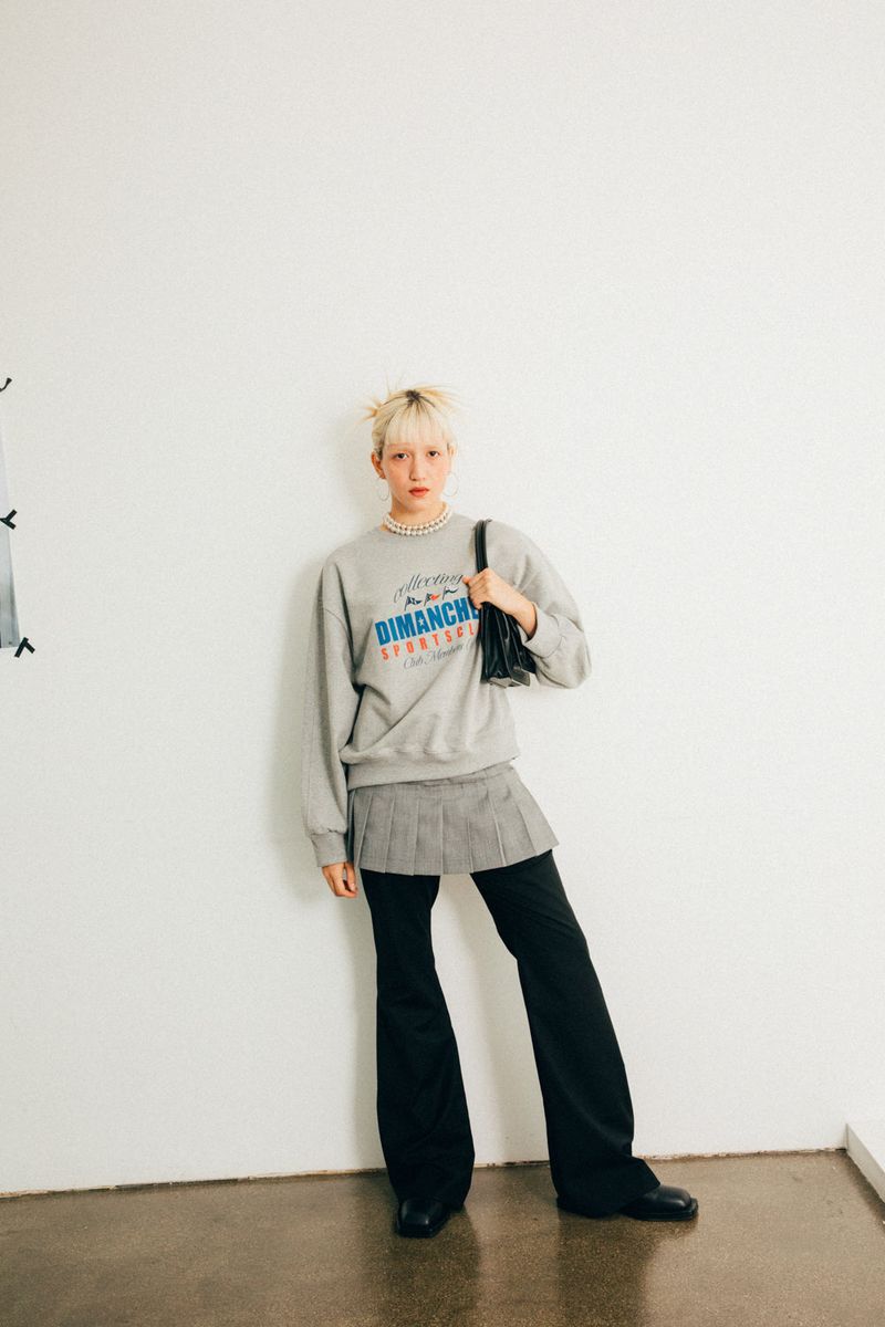 VINTAGE GRAY SWEATSHIRT