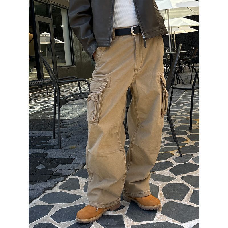  [Unisex] Double cargo stitch pants(3color)