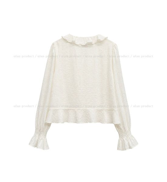 Eileen Ruffle Blouse