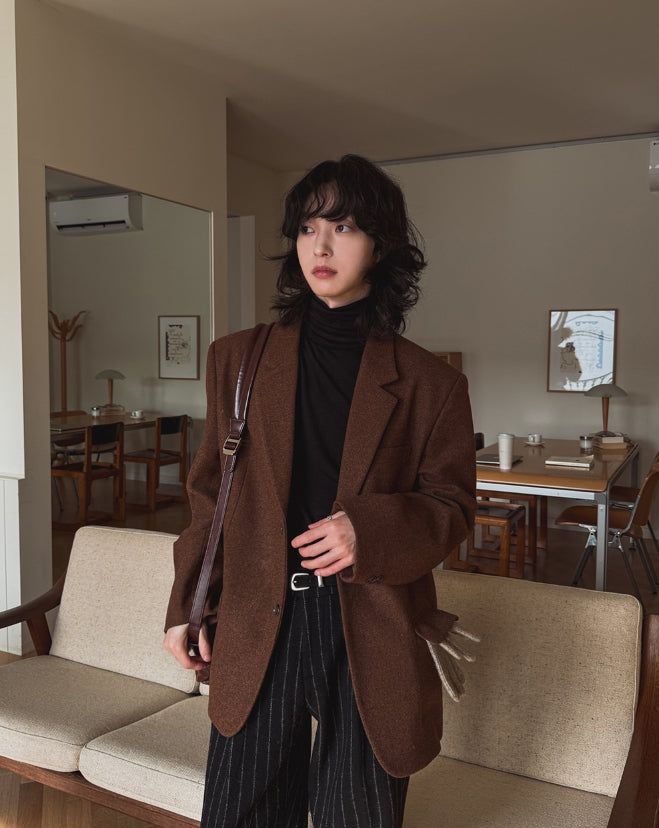 2PLAN（ツープラン）の「[ウール50%] ミニョンウールシングルクラシックジャケット（ジャケット/アウター）」