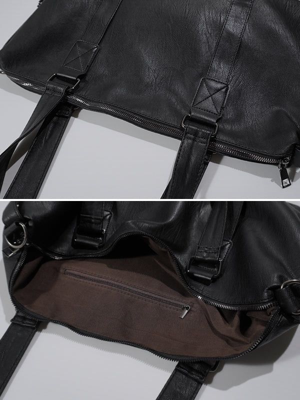 (UNISEX) Utility Leather Bag