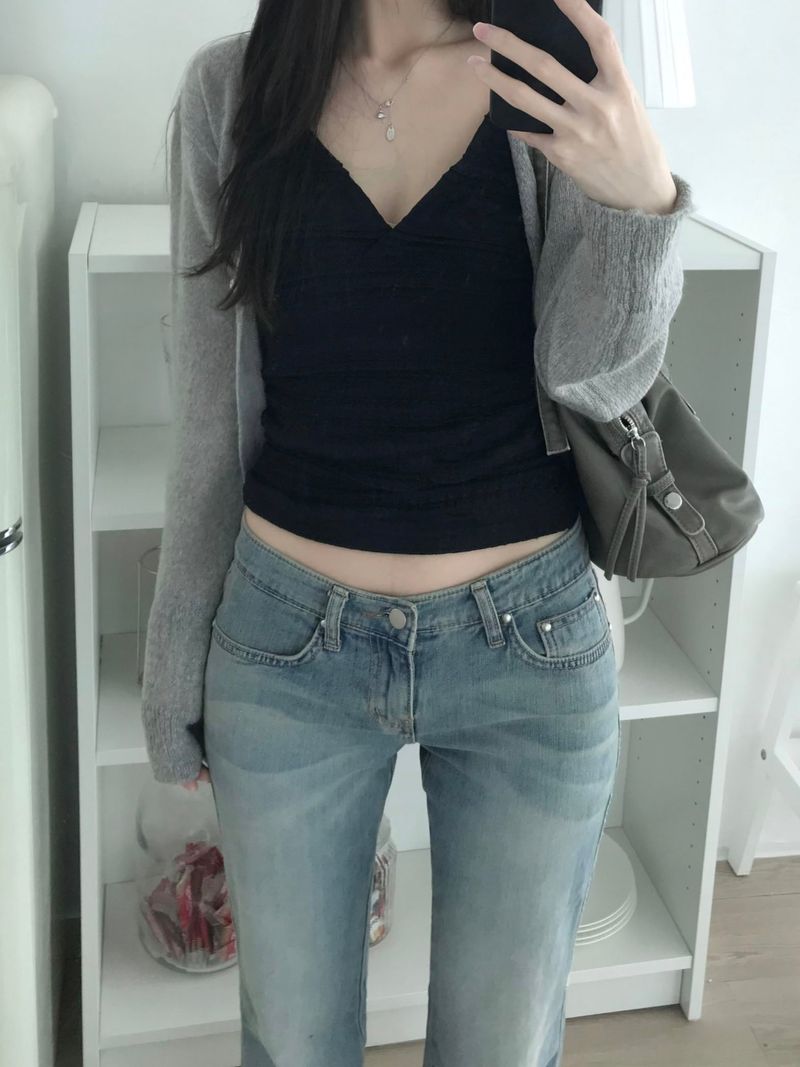Reed Mohair Cardigan (2 colors)