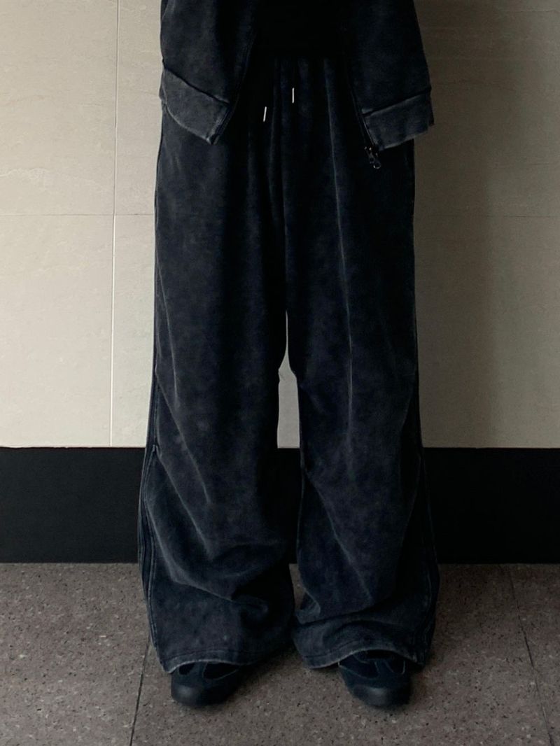 Mensfloor（メンズフロア）の「Kaye Pigment Washing Pintuck Track Pants（Pants）」