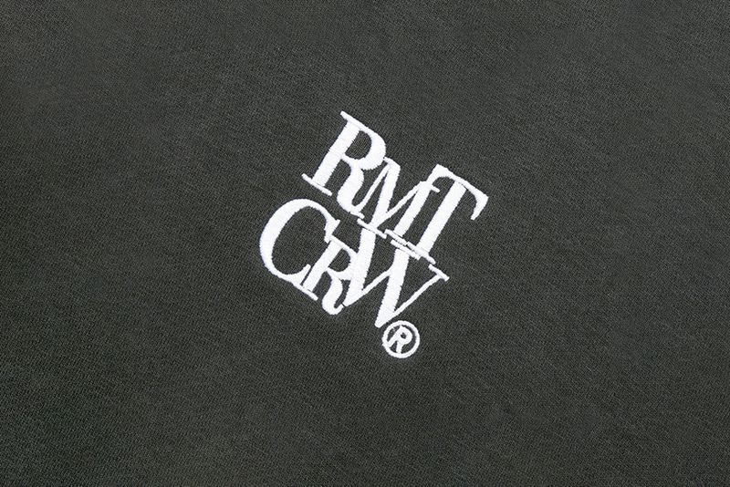 RECENT LOGO HOODIE_CHARCOAL