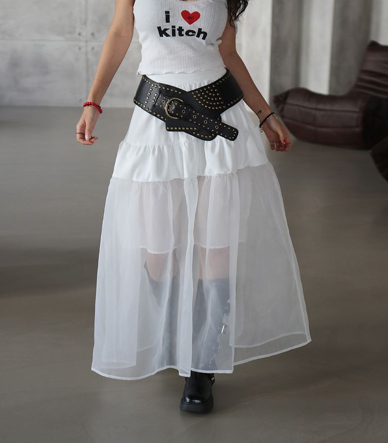 I love lace kitsch sleeveless