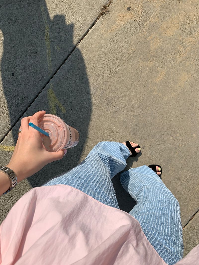 [MADE] PHARRELL PUNCHING LONG BOOTS CUT DENIM