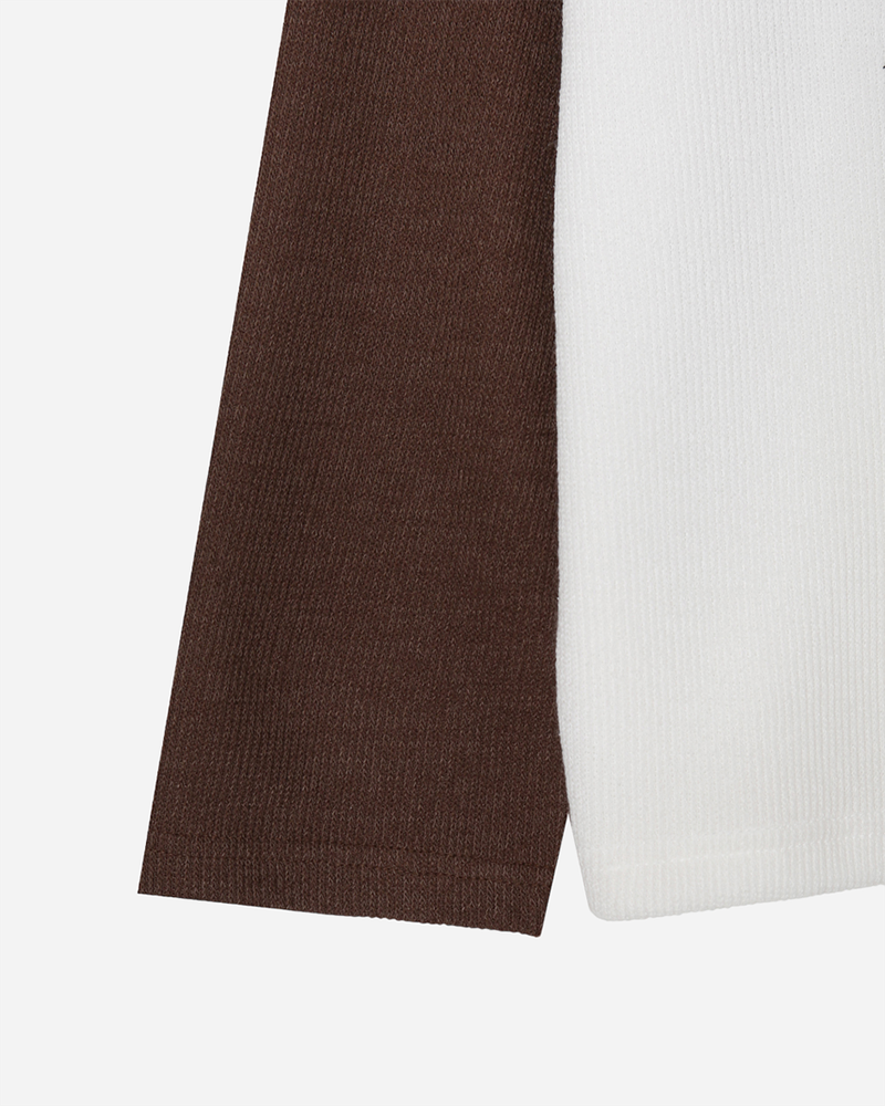 Fancy raglan knitwear T-shirt