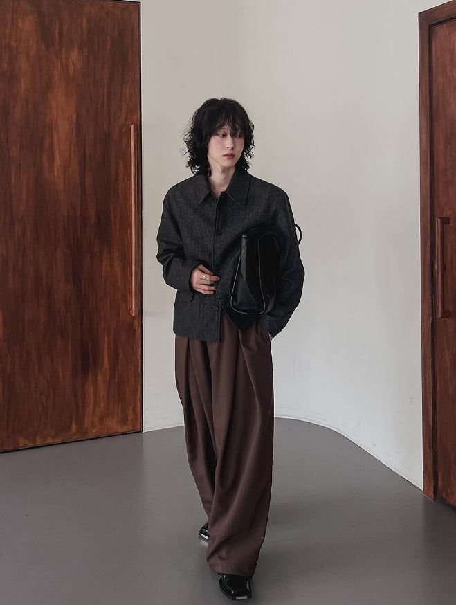 Lemad herringbone wool jacket