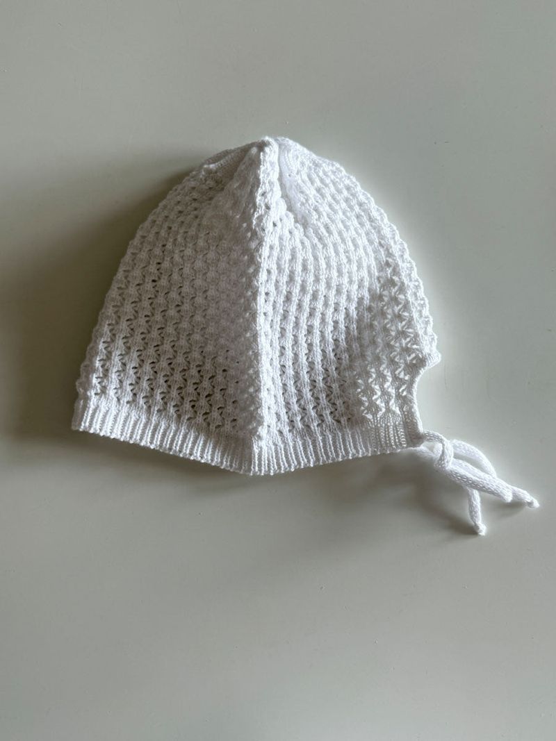 ribbon short beanie
