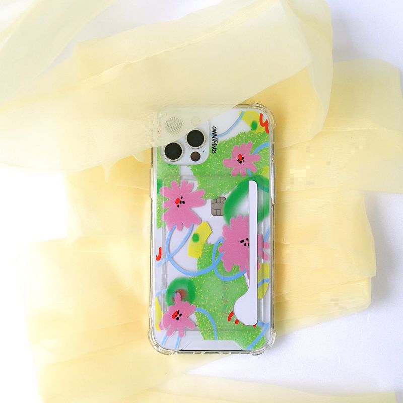[MADE] Dandelion card case (jelly hard)