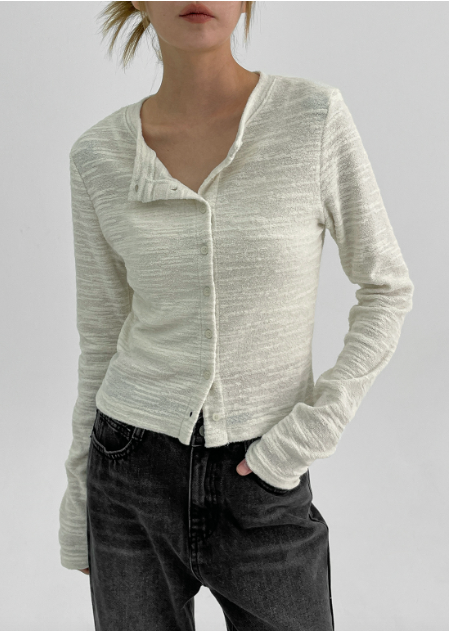 [MADE] OFTE TWEED CARDIGAN