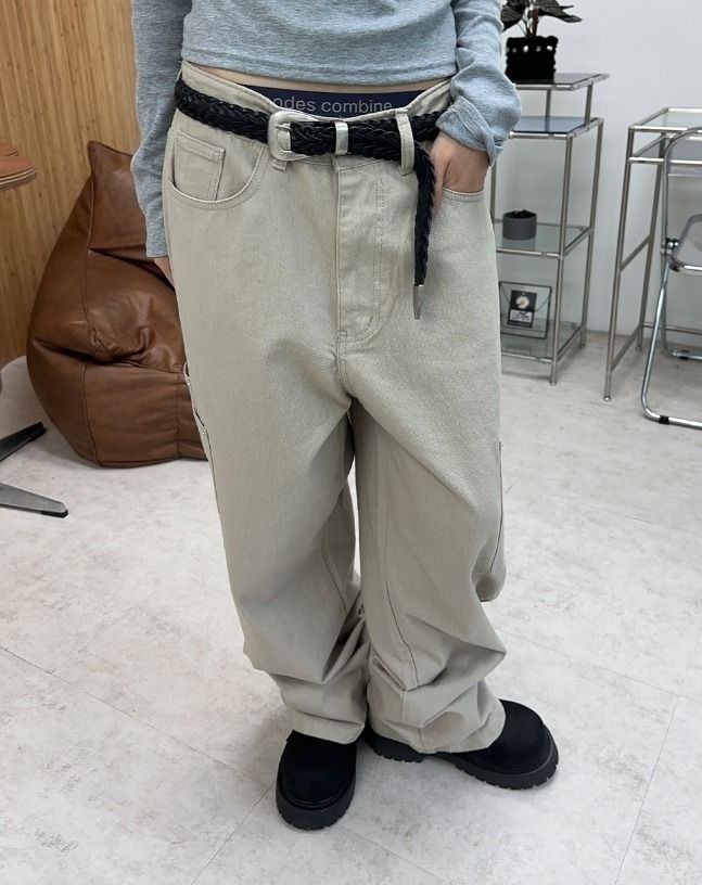 Bart Layered Pocket Wide Pants