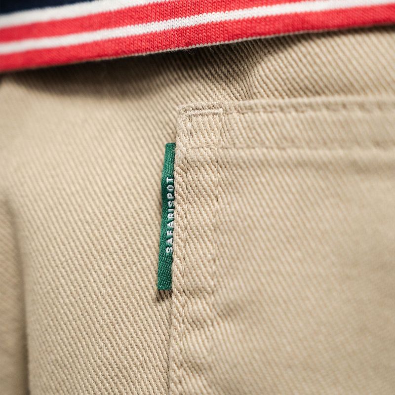 REGULAR WIDE WORK HALF PANTS (BEIGE)