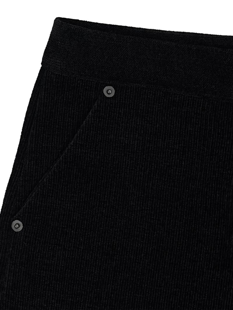 overfit velvet wide pants