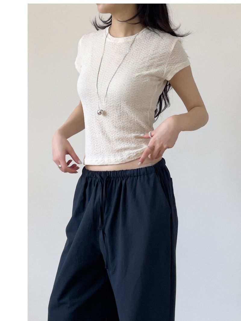 Lily String Cotton Bustier