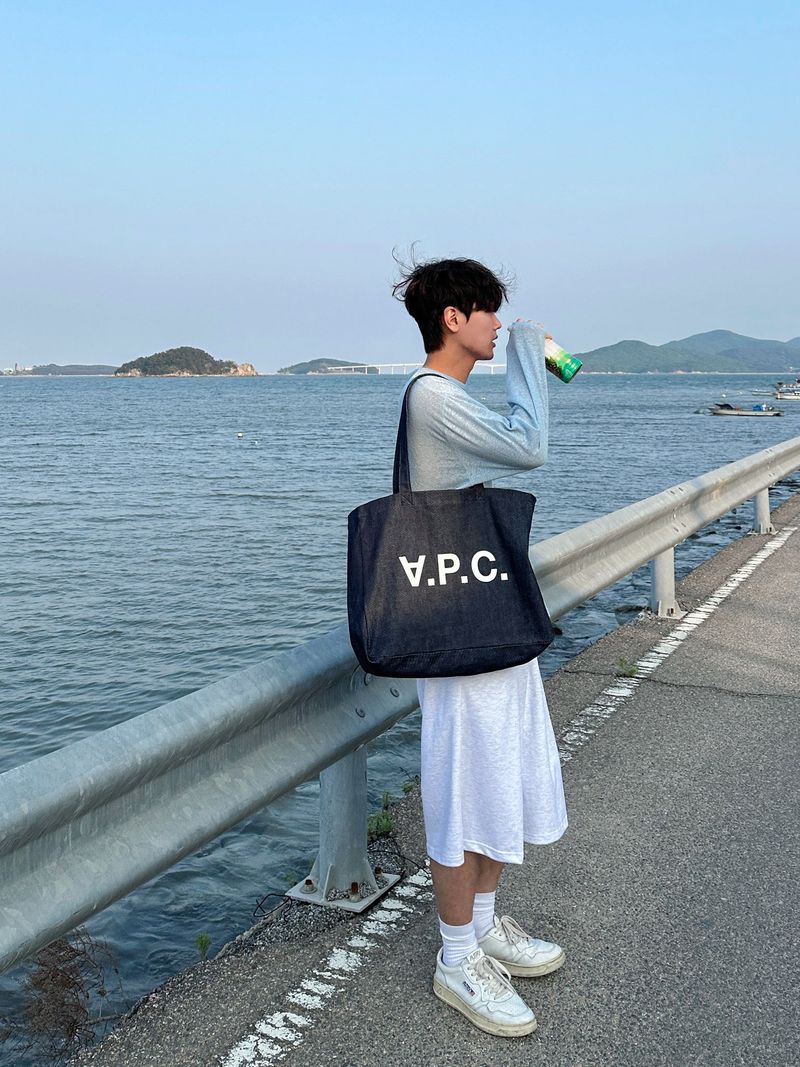 HM Linen loose fit long sleeve