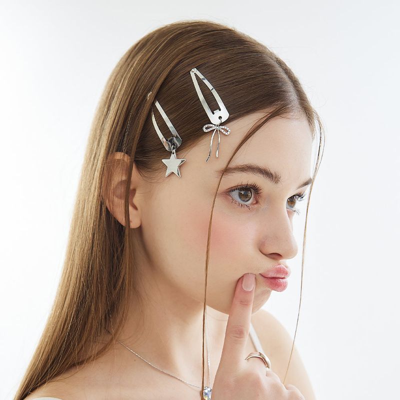 VVV（ブイブイブイ）の「[SET] Ribbon Star Hair Clip Pins（Hair Accessories）」
