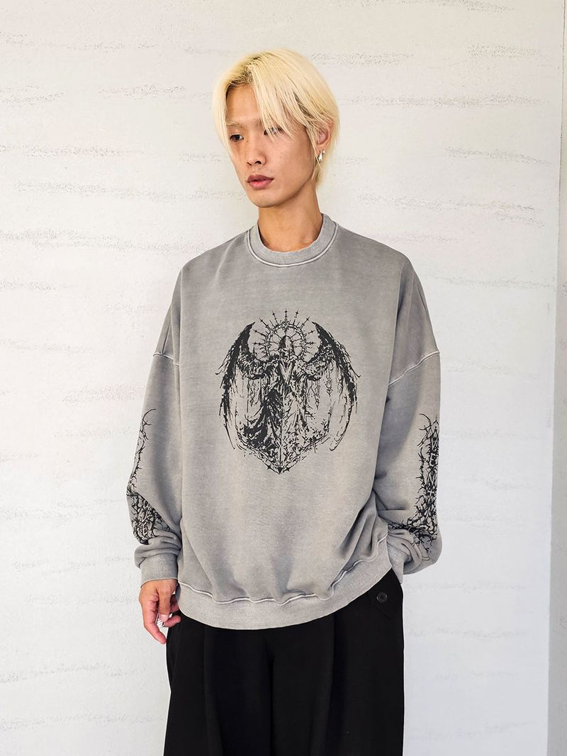 VENTIQUE Pigment Gabriel Sweatshirt 3colors