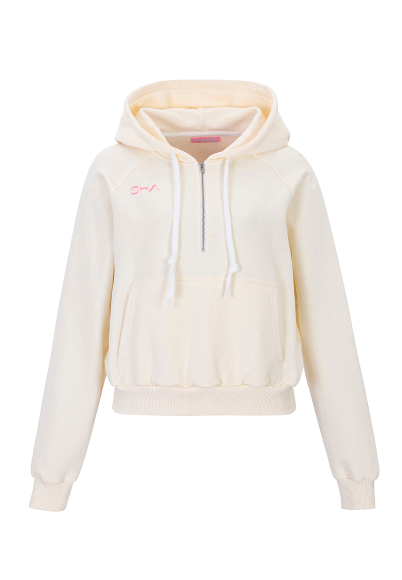 SHA CROPPED HOODIE _(2colors)