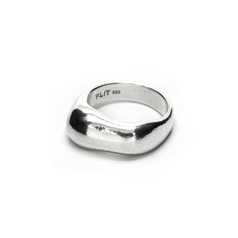 LUMP OF WATER RING 002 (SILVER)