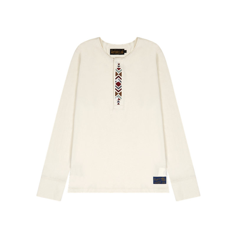  1/2 REGION MOTORS CLUB NAVAJO LONG SLEEVE (IVORY)