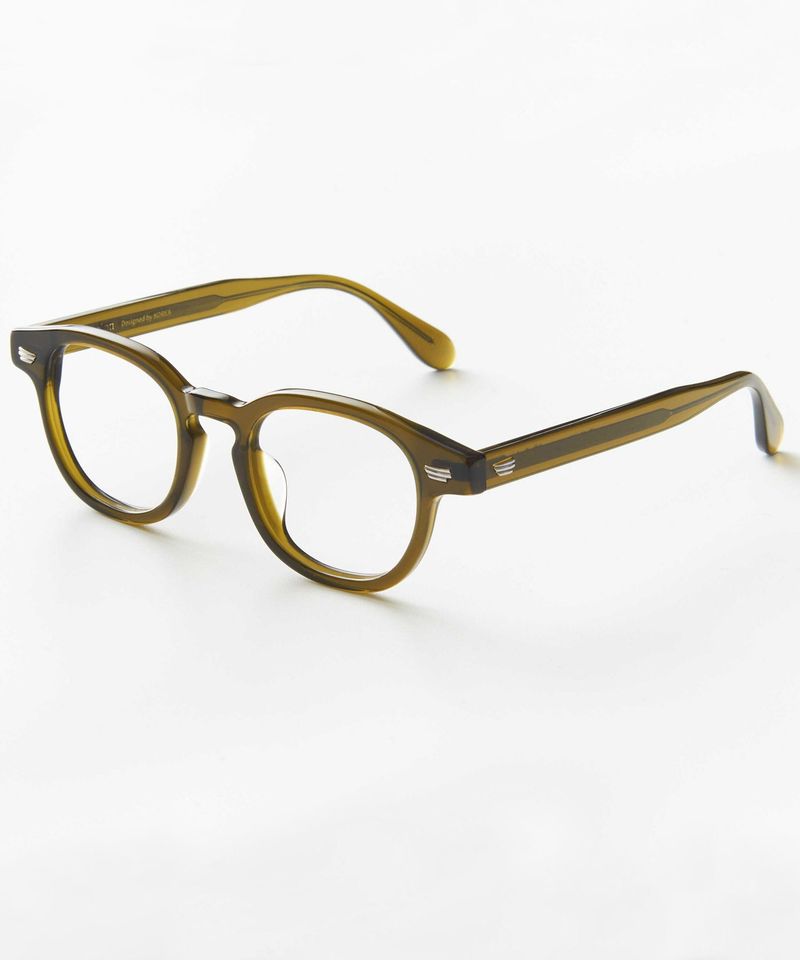 魂04 Forest Green Blue Light Glasses