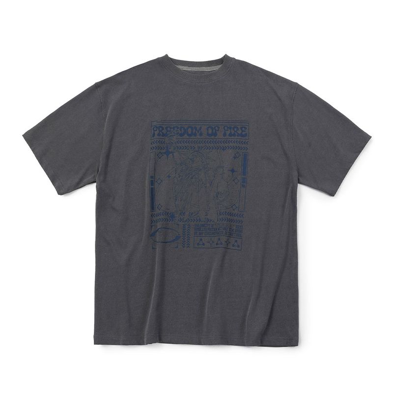 Express Holiday（エクスプレスホリデー）の「S.O.L Pigment Half T-shirt_Charcoal（Tops）」