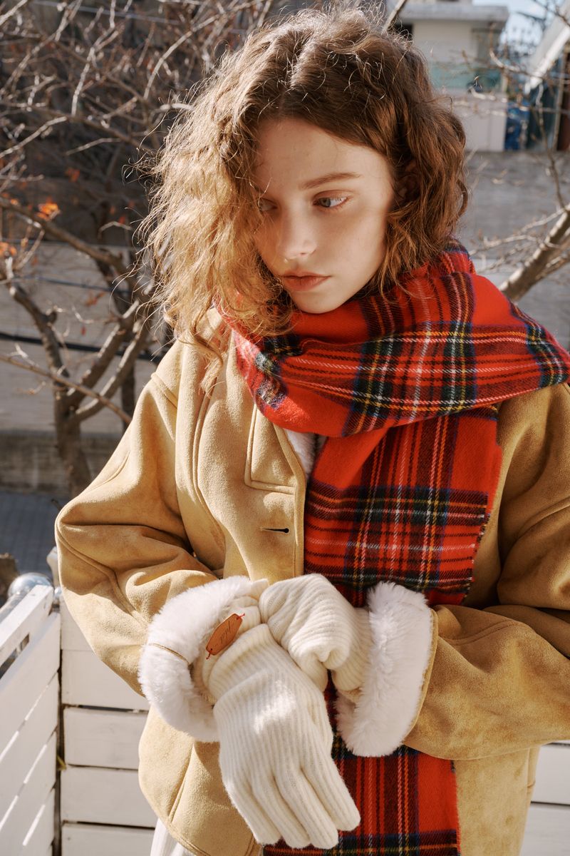 Wool gloves (Ivory)