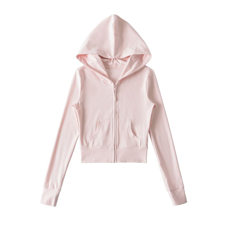 Color Point Hood Jacket
