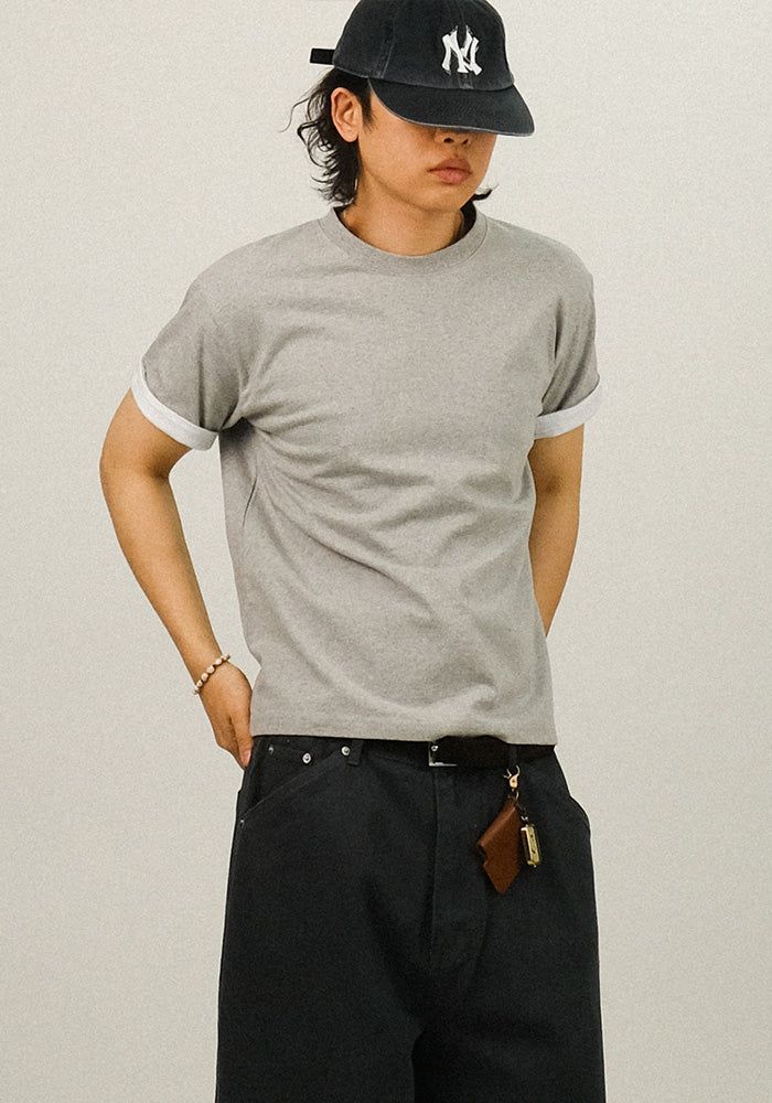 HA Roll-up Layered Muscle Fit 1/2 T