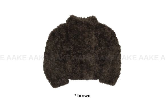 DIAGONAL BUTTON FUR JACKET