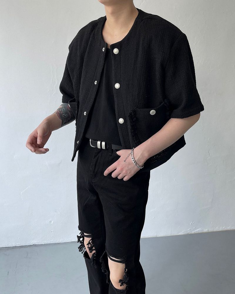 TAP Snap Tweed Jacket (2 colors)