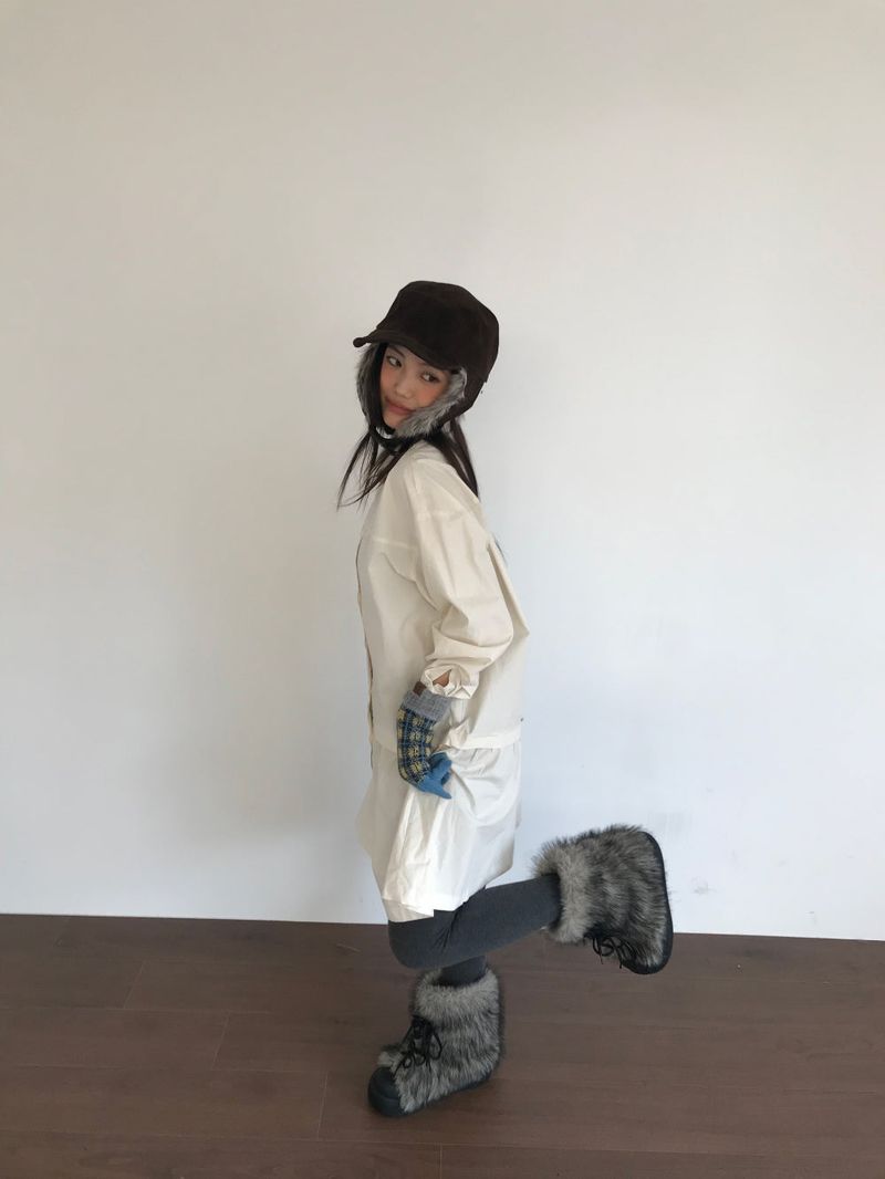 low-key shirt dress (2color)