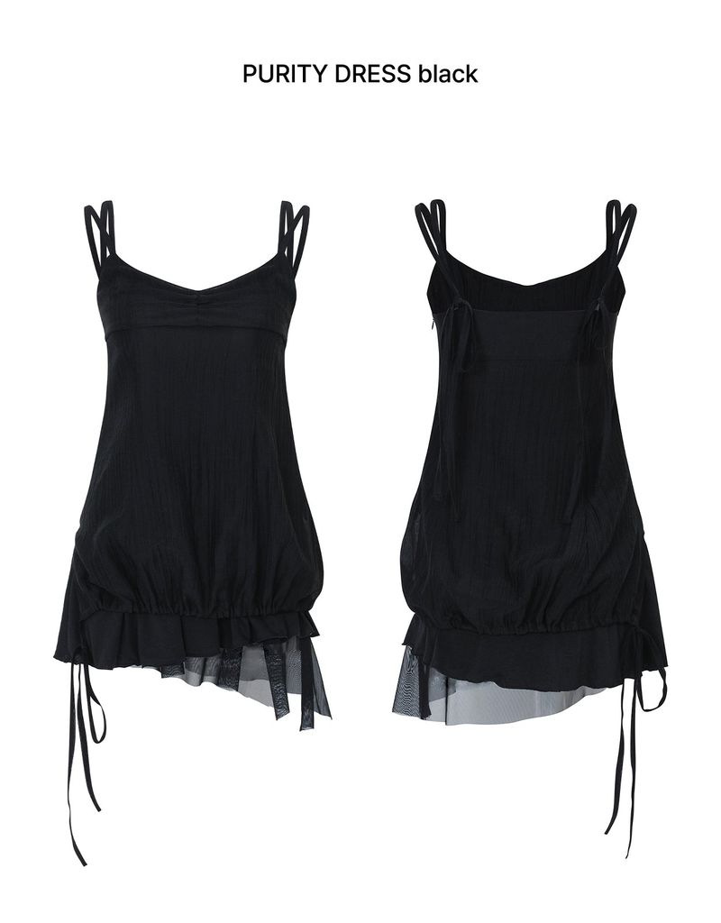 パーティドレス black