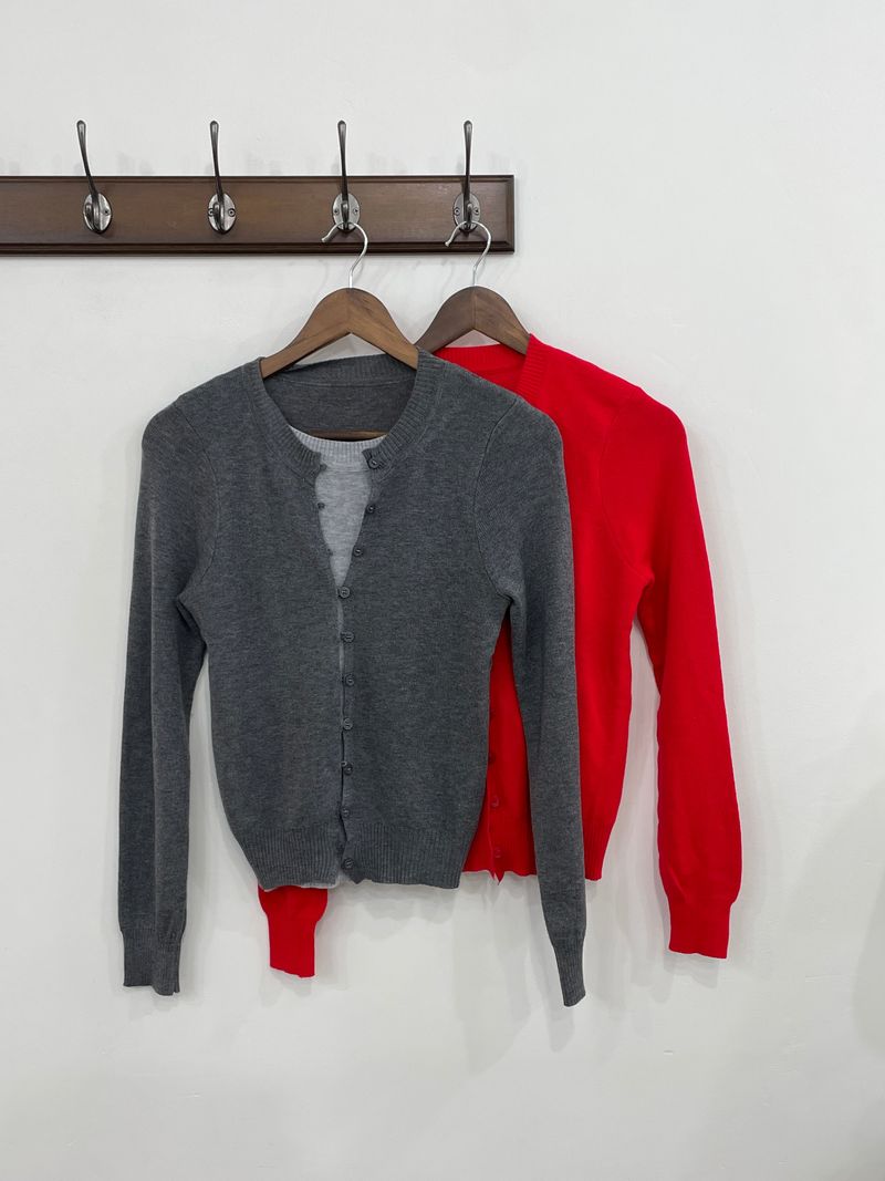 Sweater T & Cardigan Set