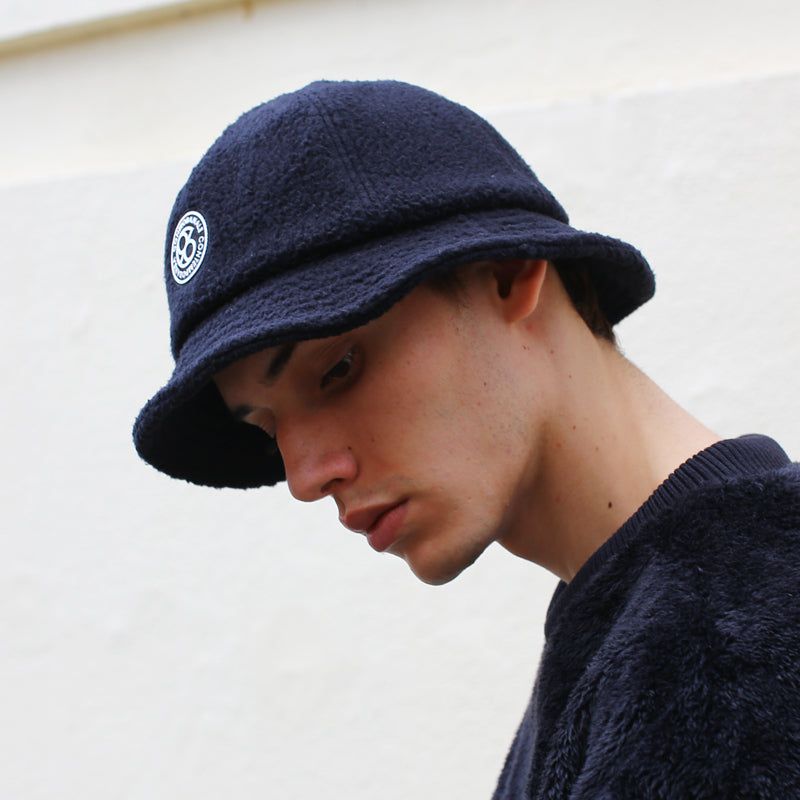 NUVOLINO FLEECE BUCKET HAT [BLACK]
