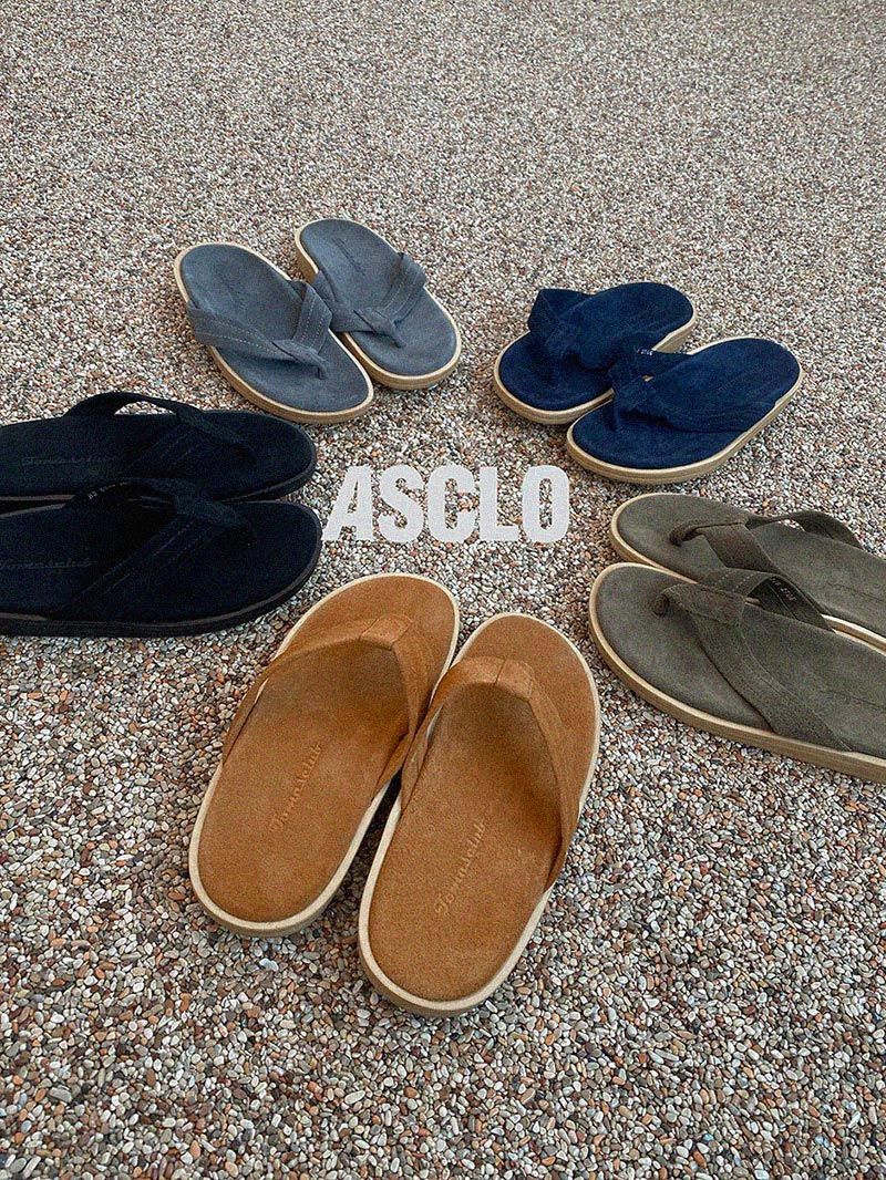 ASCLO(エジュクロ)の「ASCLO Suede Flip Flop (6color)(Shoes)」
