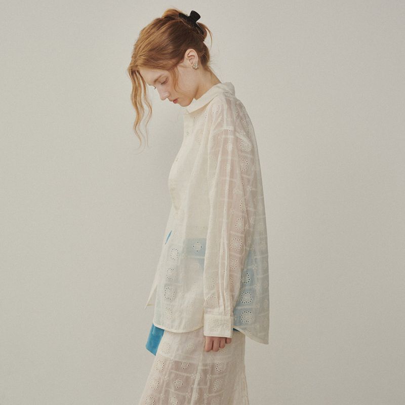 Melrose Sheer Long Shirt
