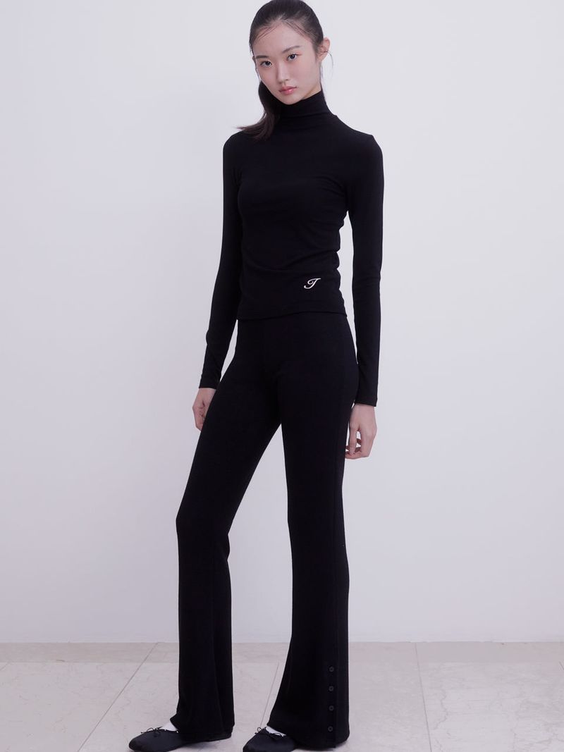 Warm up turtleneck top (3COLOR)