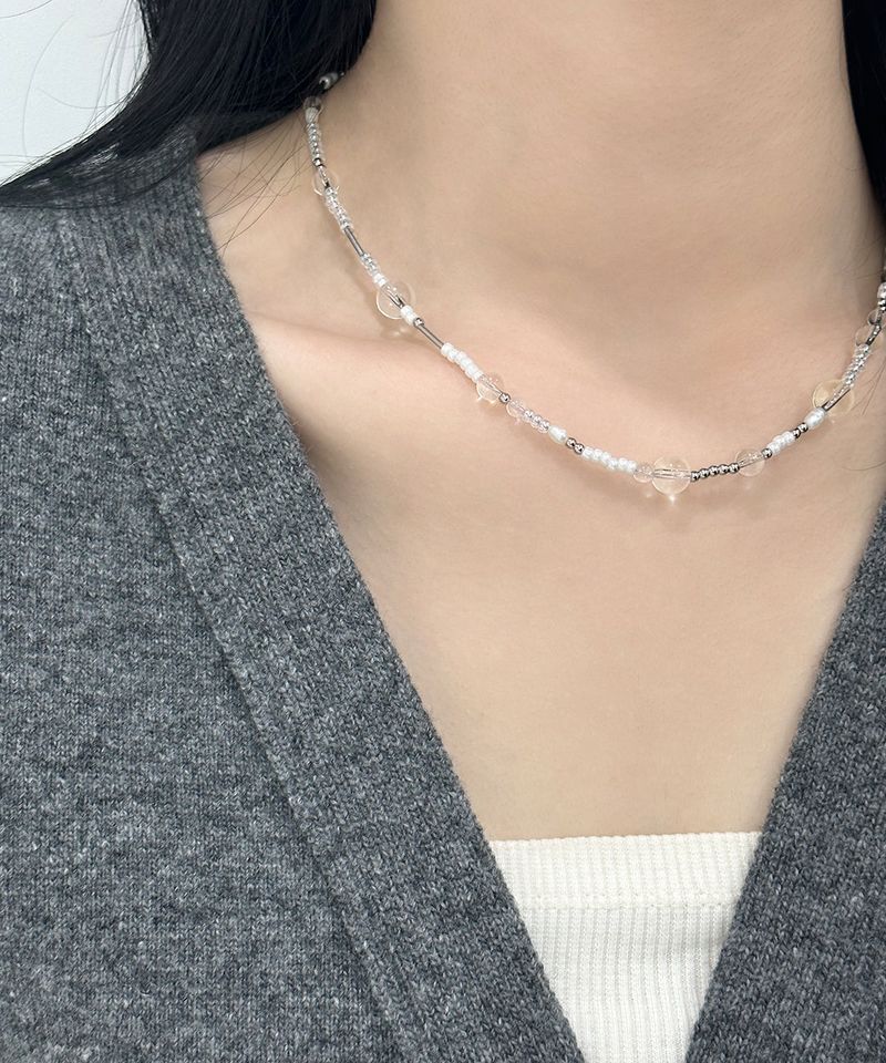 bubble stick necklace