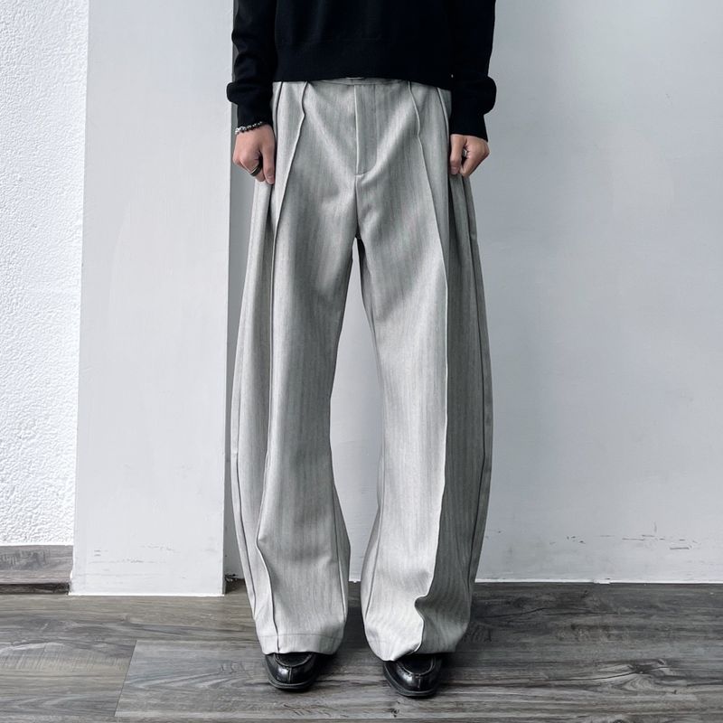 FADE MEET（フェードミート）の「Curved Seam Draped Wide Trousers（Pants）」