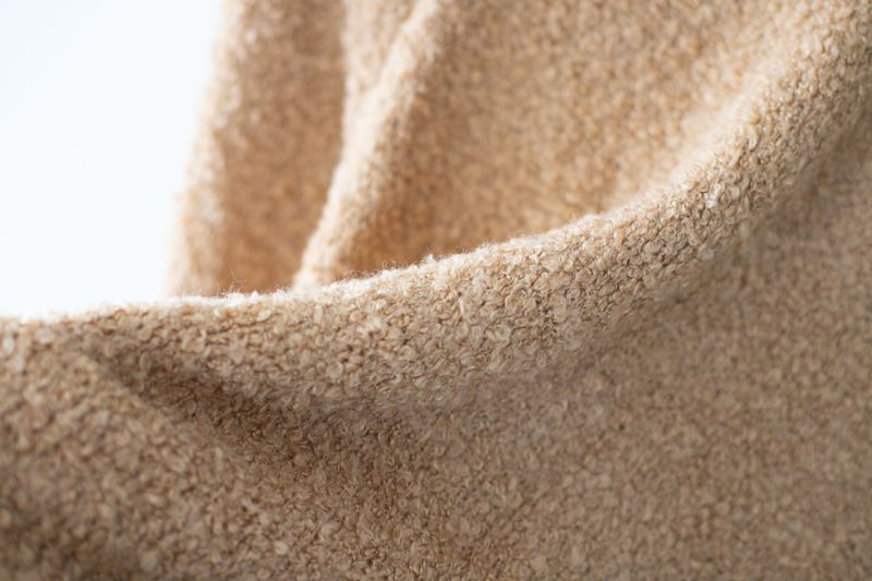 Coil round knit (Beige)