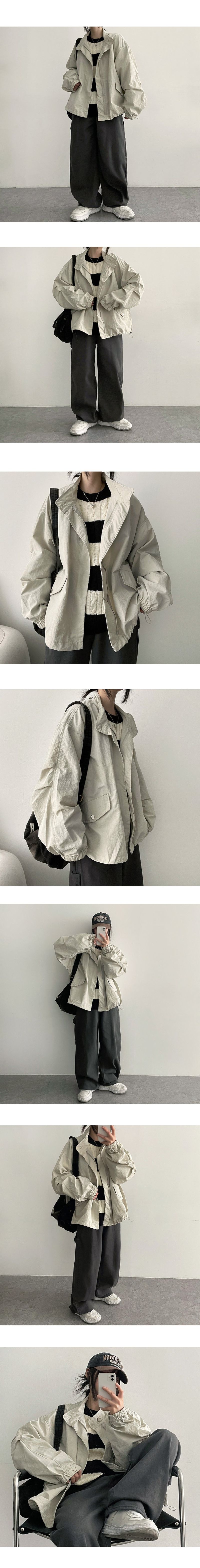 Chien Carpenter Cotton Wide Pants