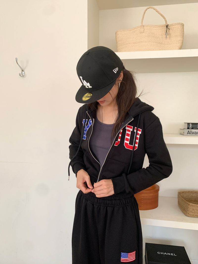 AMERICA HOOD ZIP-UP (2C)