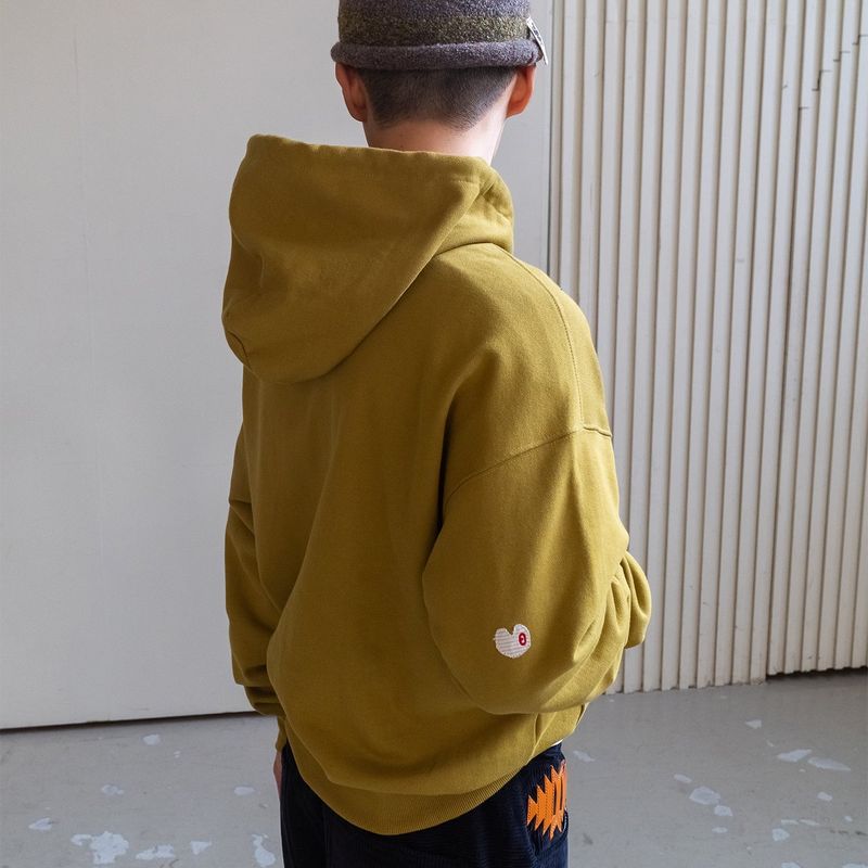 Gardener hoodied zip-up / Olive