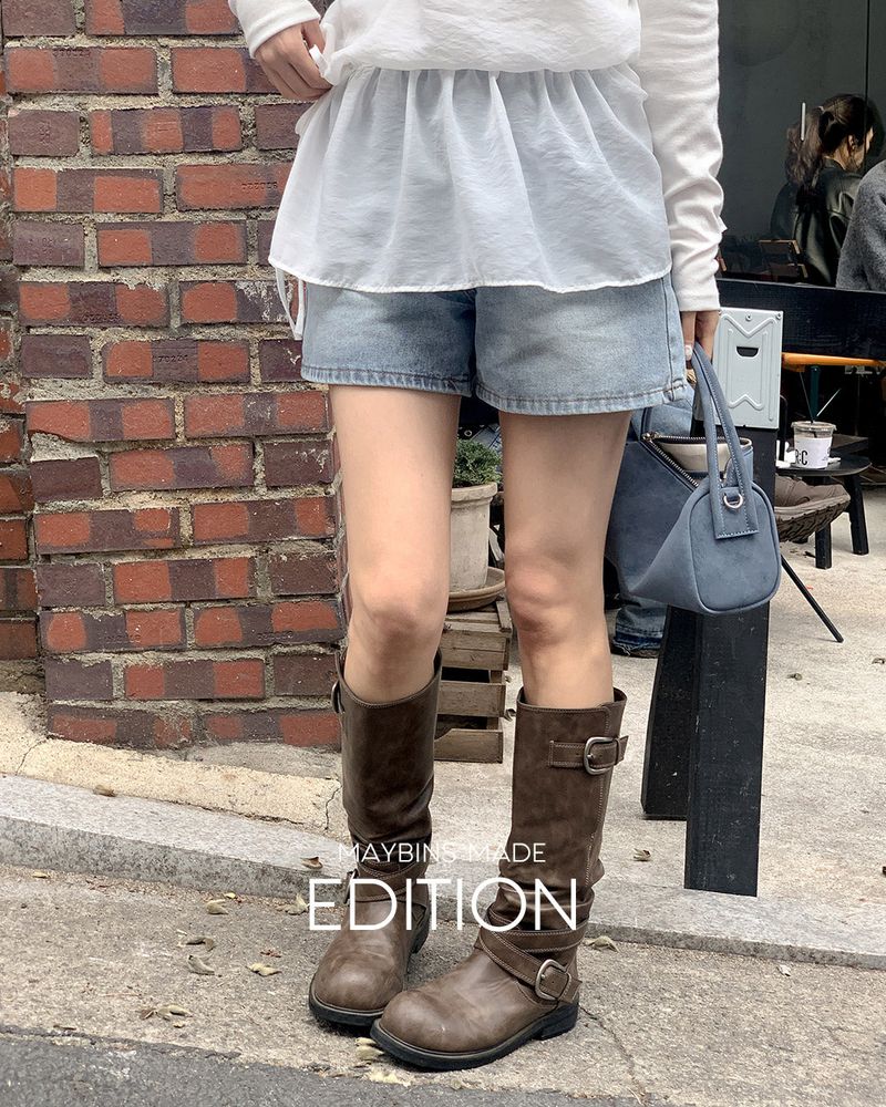 [MADE] Ver denim short pants