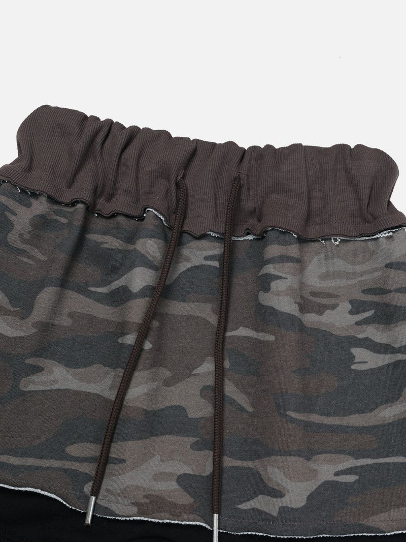 CAMO SKIRT-PANTS