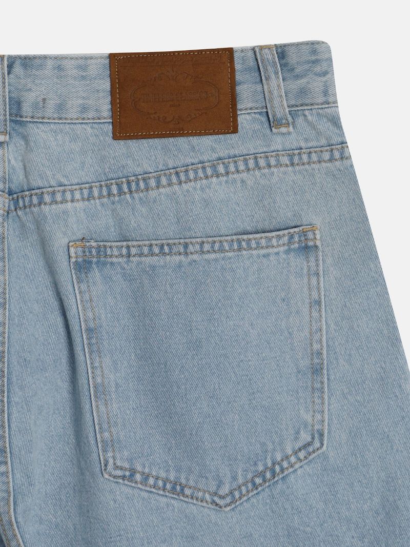 Foil Carpenter Bermuda Denim Pants 2C